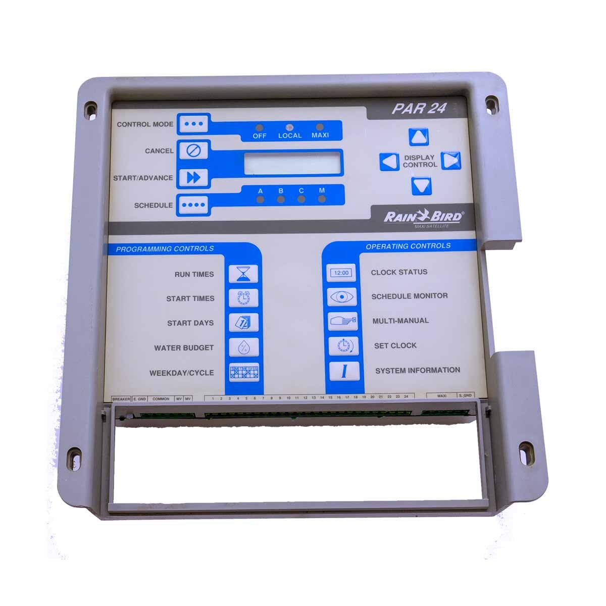 Par 31 Controller PAR 24 Timing Mechanism with Links Com | Turf Control